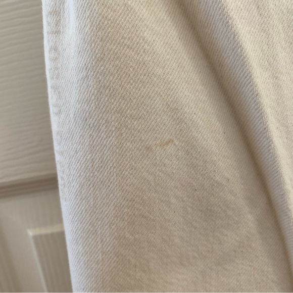 CLOSED Lexi Drawstring Paper Bag Jeans in Ecru - Picture 6 of 12